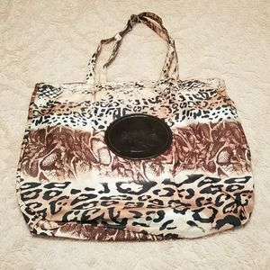 Mixed Animal Print Large 🛍️Tote Bag